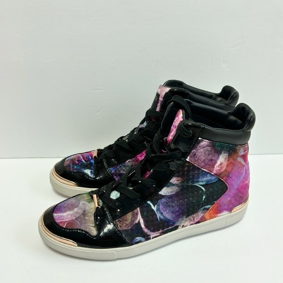 TED BAKER LONDON PARYNA HIGH TOP ATHLETIC SHOES FOR WOMEN SIZE 10 NO BOX - Picture 8 of 9